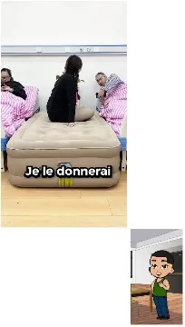 Person on Inflatable Mattress