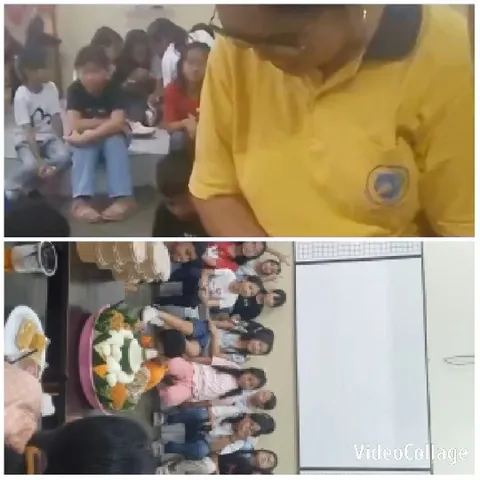 Person Overseeing Gathered People