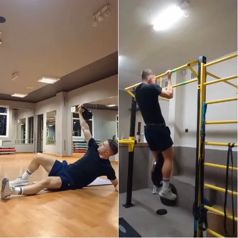 Kettlebell Exercise and Pull-Up