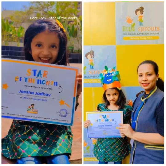 Girls Celebrating Star of the Month