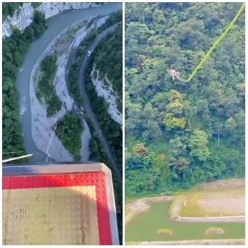 River Gorge and Bungee Jumping