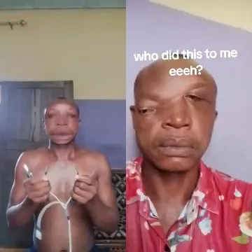 Distorted Faces with Humorous Caption