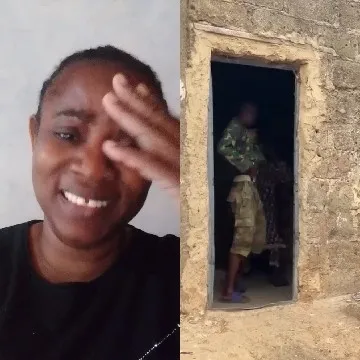Person Smiling And Open Doorway