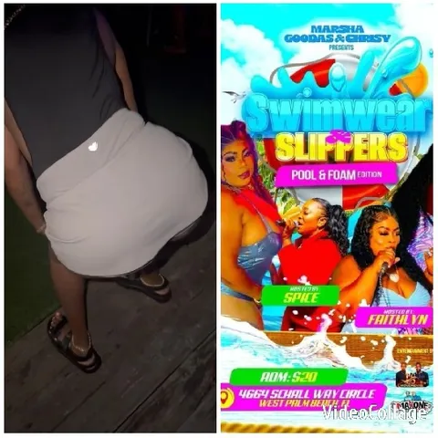 Outdoor Person and Swimwear Event Poster