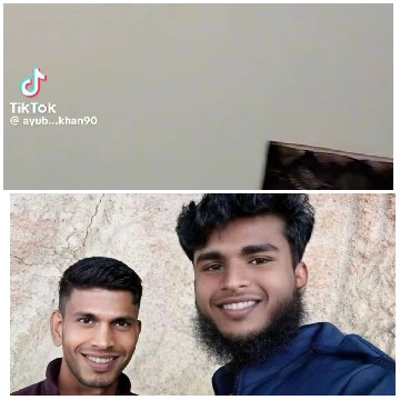 Selfie with TikTok Watermark