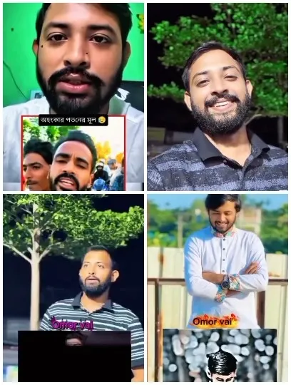 Men Smiling Outdoors in Casual Attire