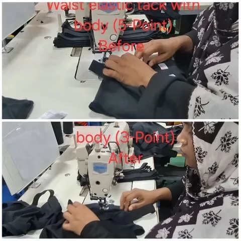 Sewing Machine Waist Elastic Attachment