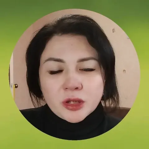 Person with Closed Eyes
