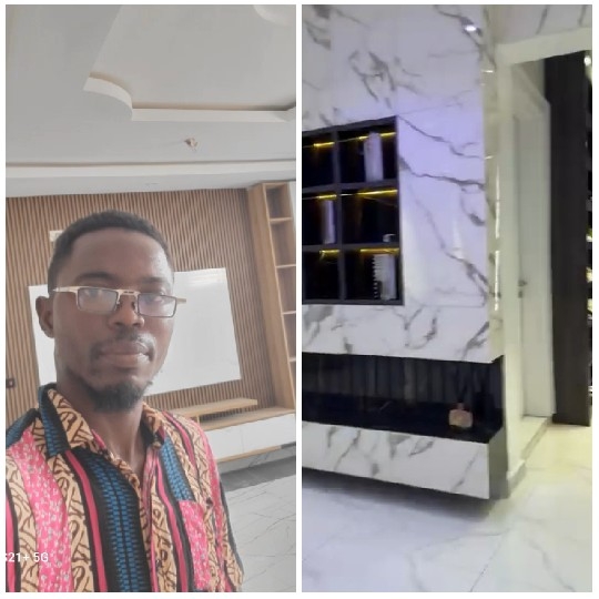 Selfie in Modern Interior Setting