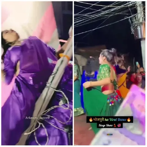 Dancers in Colorful Traditional Attire