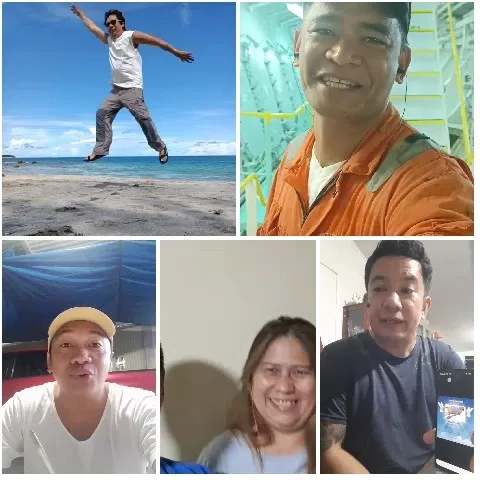 Beach Jumping and Smiling Friends