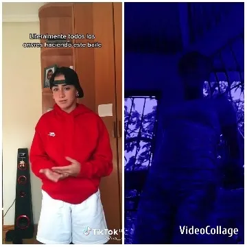Person in Red Hoodie and Outdoor Scene