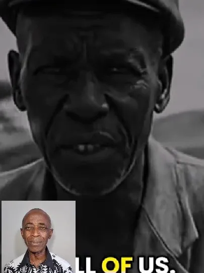 Older Man in Monochrome Portrait