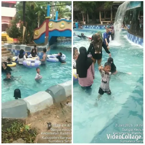Fun at the Swimming Pool