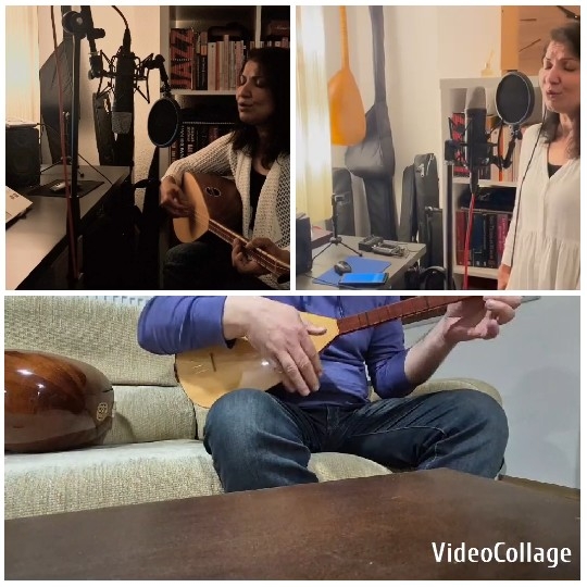 Musicians Performing with String Instruments
