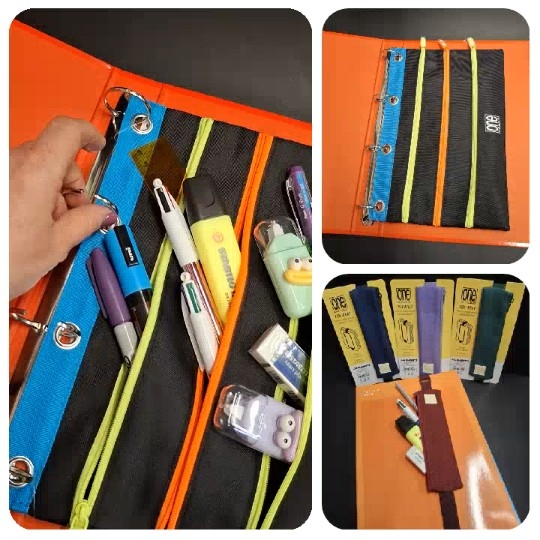 Various Stationery Items Displayed