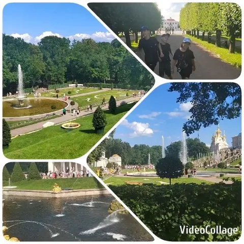 Serene Park with Lush Gardens