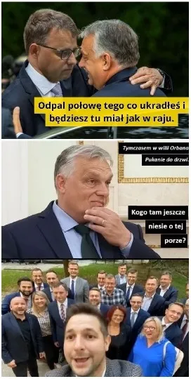 Three Panels with Polish Text