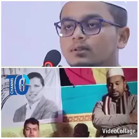 Young Man Giving a Speech