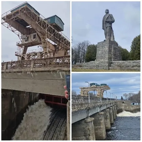 Industrial Structure and Dam Views