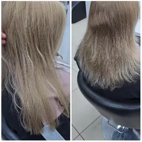 Blonde Hair Transformation at Salon
