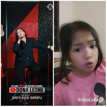 Woman Singing, Girl Speaking Indoors