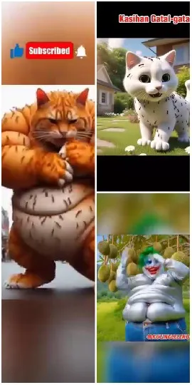 Cartoon Animals in Various Settings