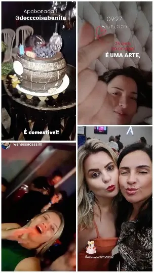 Decorative Pastry and Event Selfies