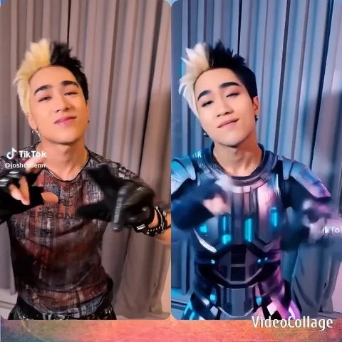 Person with Unique Hairstyle Posing
