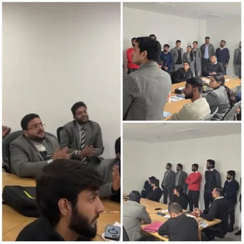 Formal Meeting with Attendees