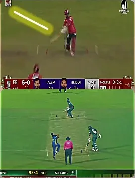 Cricket Match Action Shots