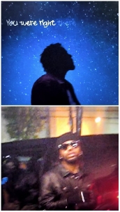 Silhouette Against Starry Sky