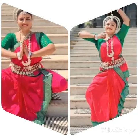 Colorful Attire Dance Poses