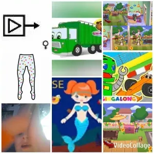 Child-Friendly Cartoon Scenes