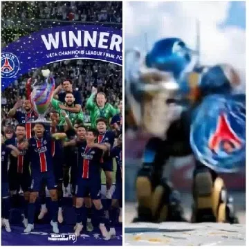 Soccer Players Celebrating Victory