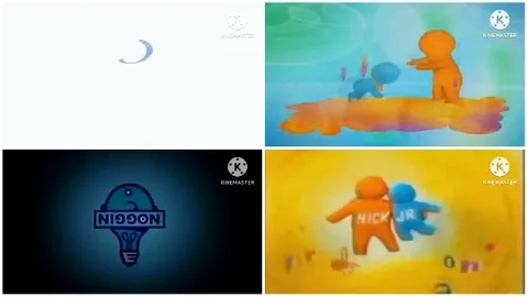 Four Frames of Animated Characters