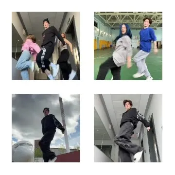 Jumping Photos in Various Locations
