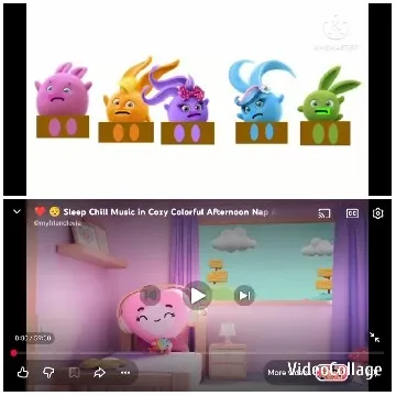 Colorful Animated Characters and Scene