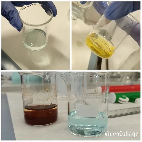 Laboratory Beakers and Liquids