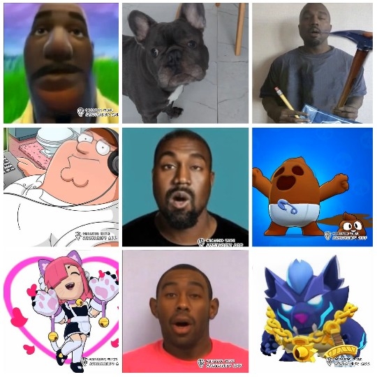 Cartoon Characters and French Bulldog