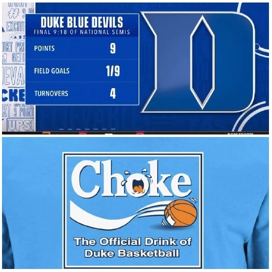 Scoreboard and T-Shirt Design for Duke