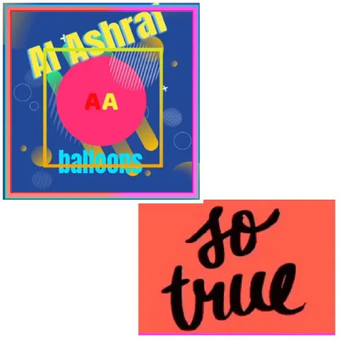 Colorful Design with Text Elements