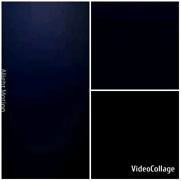 Three Dark Squares with Text
