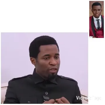 Man Speaking On Couch And Red Suit
