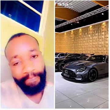 Bearded Man and Luxury Sports Car