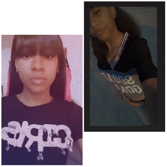 Young Woman in Two Styles