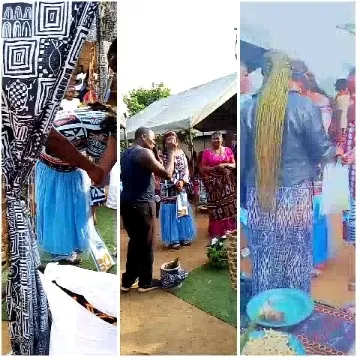 Vibrant Outdoor Market Gathering