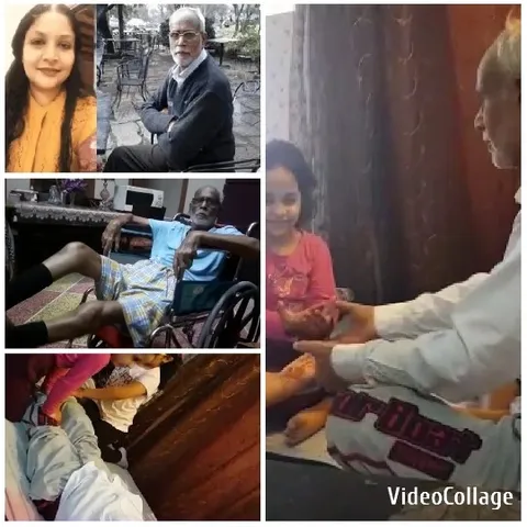 Bright Smiles with Elderly Interactions