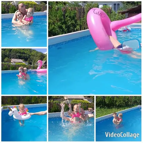 Family Fun at the Swimming Pool