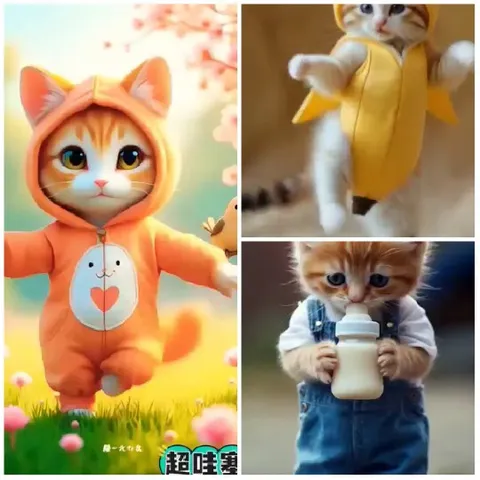 Kittens in Cute Costumes